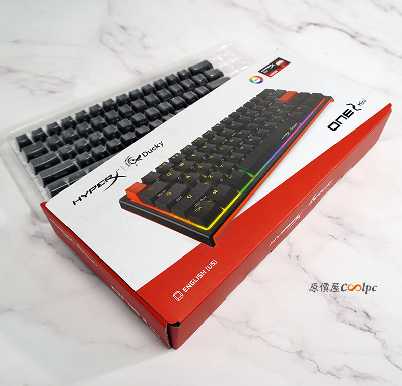 全球限量版搶購 開箱 台灣 Made Good Hyperx Ducky One2 Mini 聯名機械式鍵盤 原價屋coolpc