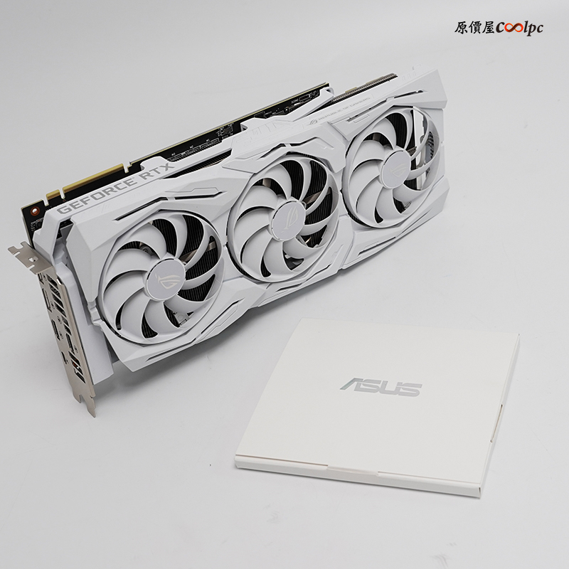 開箱】雪姬國度、贏光遊戲！華碩ROG STRIX RTX2080ti White 限量雪白