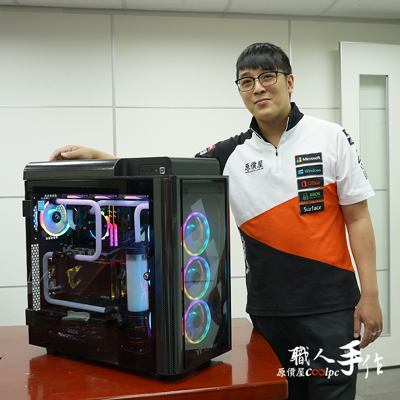 職人手作 隨傳隨到頂級效能 原價屋 競速快感 水冷機 原價屋coolpc