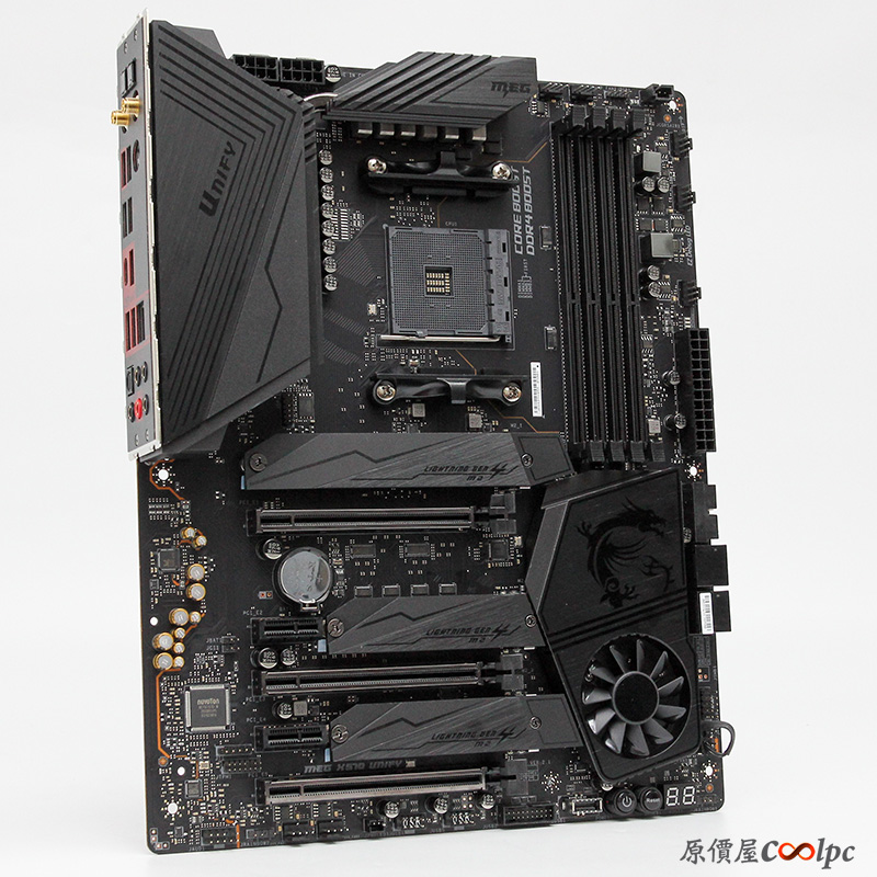 5.857GHz 世界記錄創造者！微星MEG X570 UNIFY 獨家首賣限量加贈ARGB三