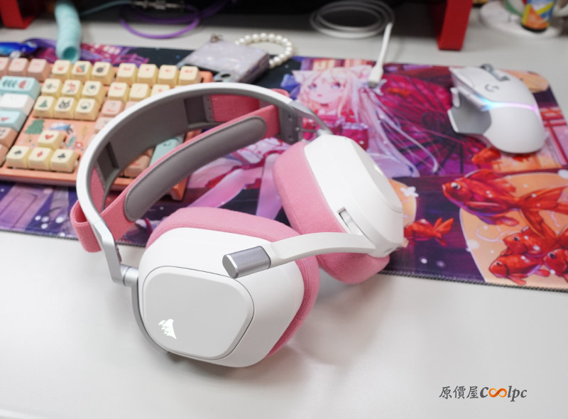 Corsair HS80 RGB Pink Elixir Headset (CA-901123A-NA) - PCPartPicker