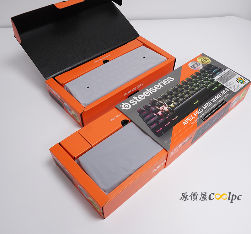 開箱】SteelSeries Apex Pro Mini 無線機械式鍵盤！一鍵雙段磁力軸
