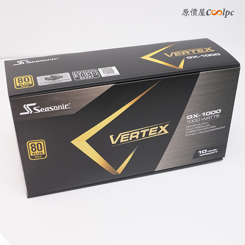 開箱】原生12VHPWR介面，RTX 40顯卡最佳拍檔！海韻Vertex GX-1000瓦