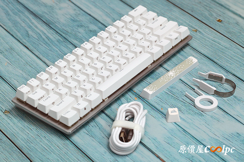 開箱】海盜戰鍵激速超極白！CORSAIR K70 PRO MINI WIRELESS 60%機械式