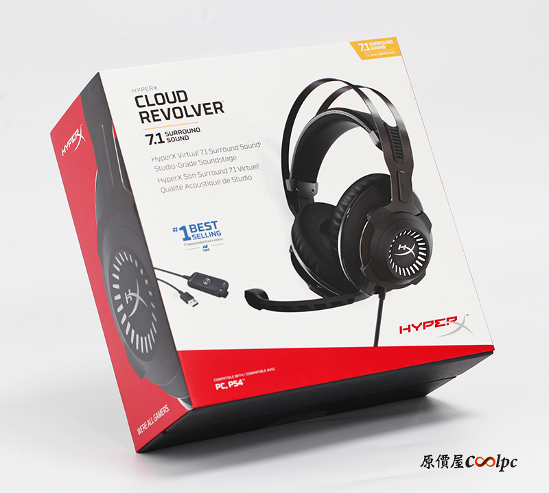 促銷+新品開箱】HyperX電競熱戰7月天！最新「Cloud Revolver 7.1」重磅