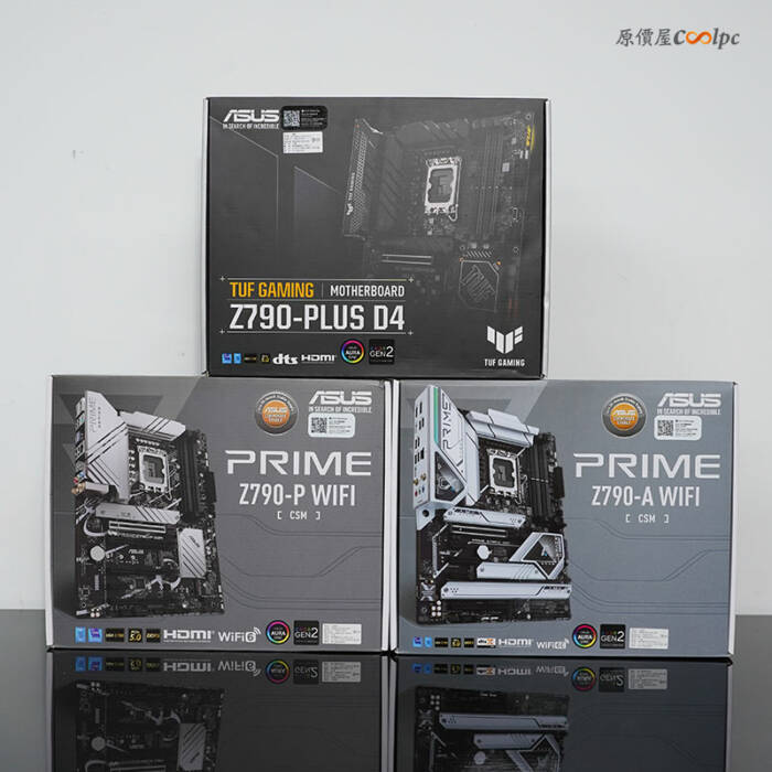 開箱】免萬元的Z790依然有料！華碩TUF GAMING Z790-PLUS D4、PRIME