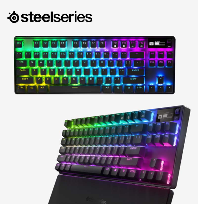 SteelSeries Apex Pro TKL wireless / Apex Pro Tkl 機械式鍵盤- 原價