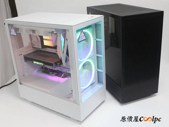 開箱】白富美& 黑珍珠都想要…NZXT H5 Elite/Flow 唯一支持純色機殼