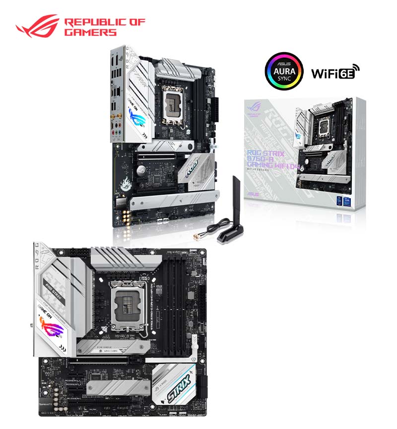 華碩ROG STRIX B760-G GAMING WIFI D4 ROG STRIX B760-A GAMING WIFI