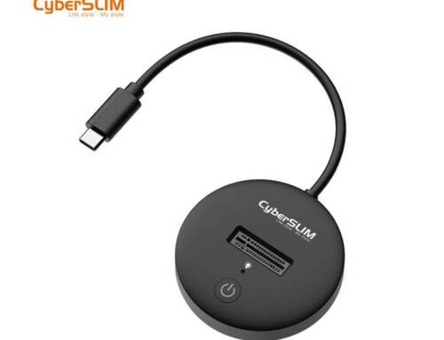 CyberSLIM【M.2/USB 10Gbps】雙規M.2硬碟座