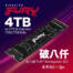 4TB 成熟時！金士頓 FURY Renegade 4TB NVMe SSD 破八仟。