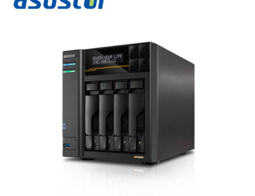 Asustor華芸 AS6804T【4Bay】四核心/16GB/10GbE/NAS