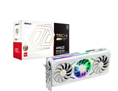 ASRock華擎 RX9070XT Taichi White 16GB OC 顯示卡