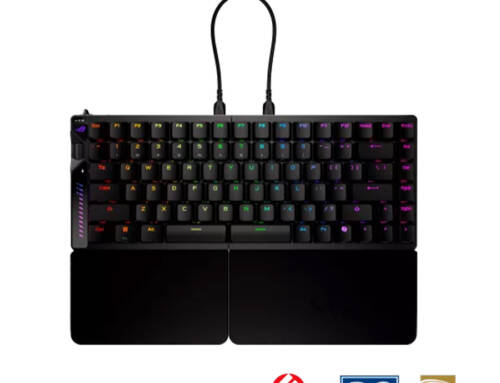 ASUS華碩 ROG Falcata 分離式磁軸電競鍵盤/三模式連接/75%/HFX V2軸