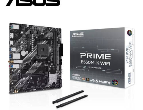 ASUS華碩 PRIME B550M-K WIFI【M-ATX/AM4腳位】主機板