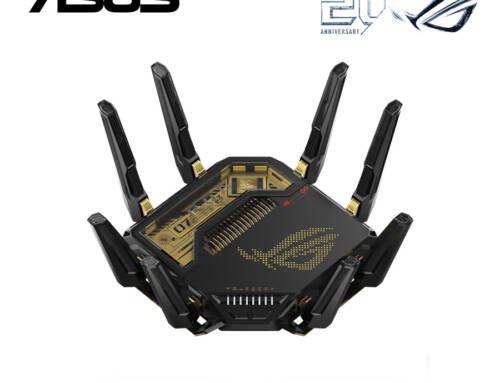 華碩 ROG GT-BE25000 Edition 20 週年紀念 四頻 Wi-Fi 7 電競路由器