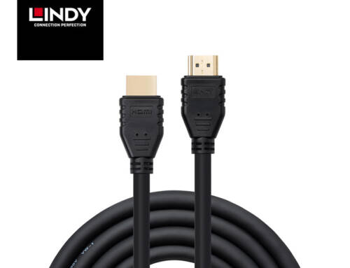LINDY林帝 BLACK系列 HDMI 4K@60HZ 耐彎曲傳輸線
