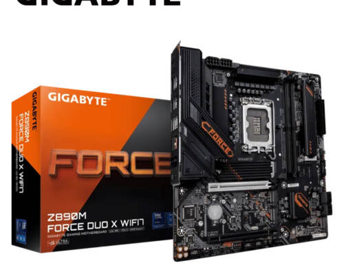 GIGABYTE技嘉 Z890M FORCE DUO WIFI7【M-ATX/1851腳位】主機板
