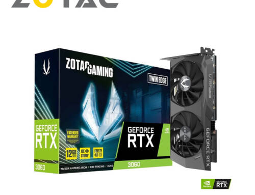 ZOTAC索泰 RTX 3060 Twin Edge 顯示卡