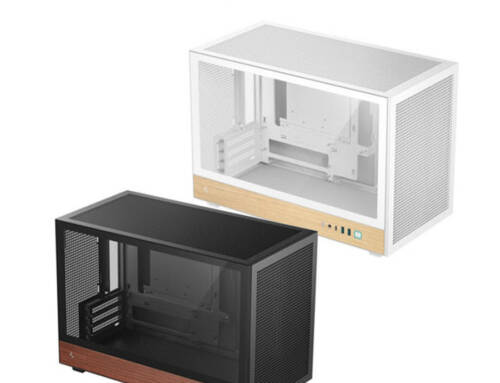 DEEPCOOL九州風神 CH260 WOOD【M-ATX】玻璃/背插機殼