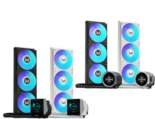 TCOMAS鈦鉭 ANGL 360 EDGE 360 水冷散熱器/液晶