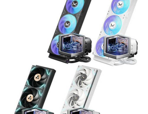 TCOMAS鈦鉭 EXIT D3 (PRO) 360 水冷散熱器/三面3.95吋液晶